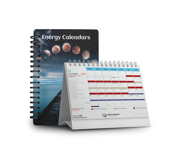 Energy Calendars Subscription (Course 1500 INT) Living Illumination